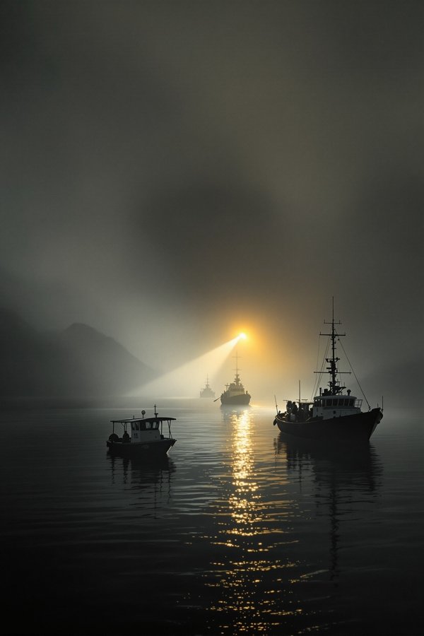 雾中行船 电影海报